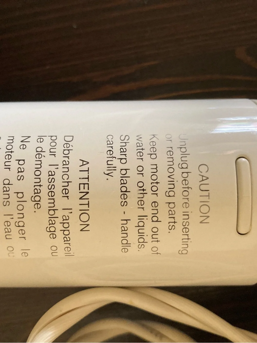 braun hand blender